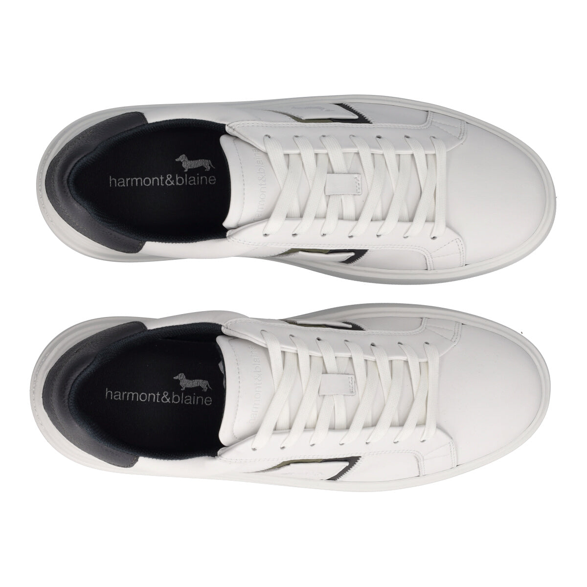 Sneakers Uomo Bianche, Blu e Verdi