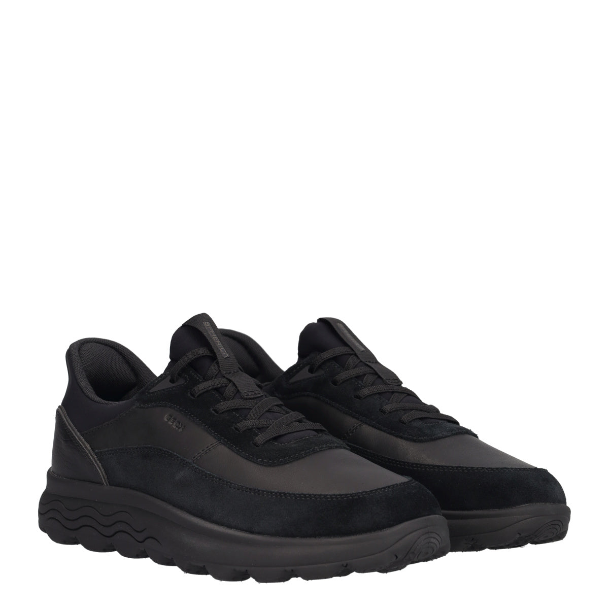 SPHERICA PLUS Sneaker uomo slip-in in pelle e camoscio