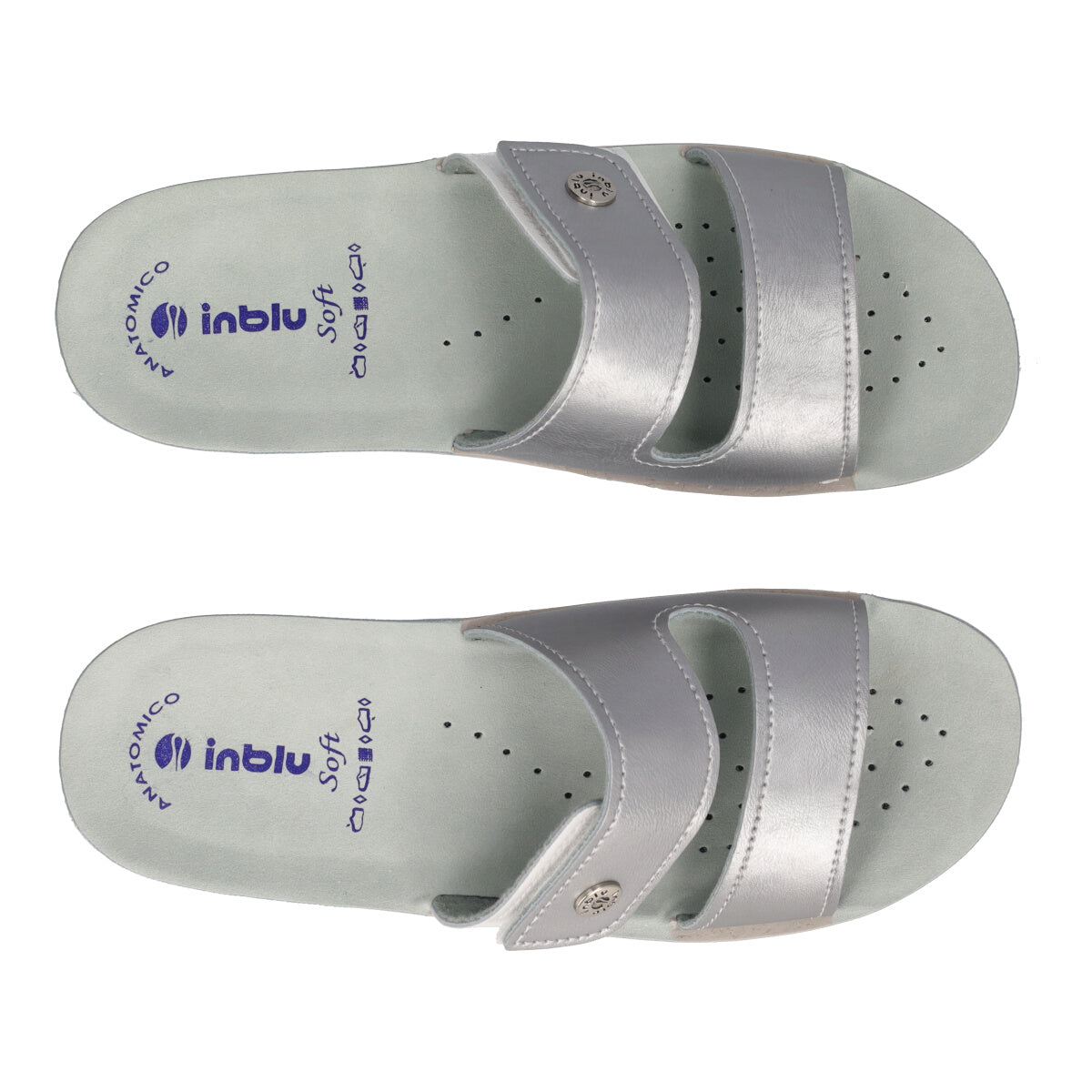 Ciabatte Donna Argento