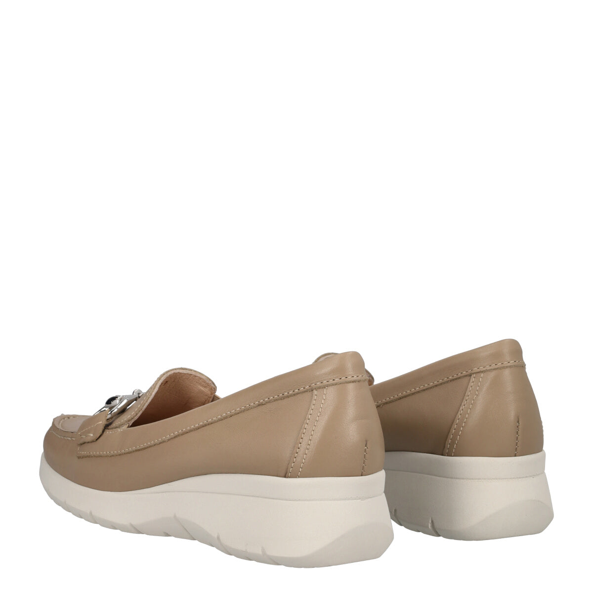 Mocassini Donna Beige