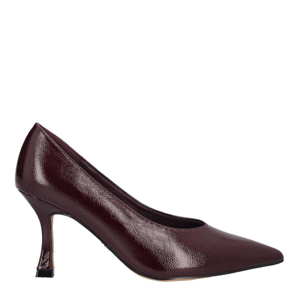 Decolleté Donna Bordeaux Vernice