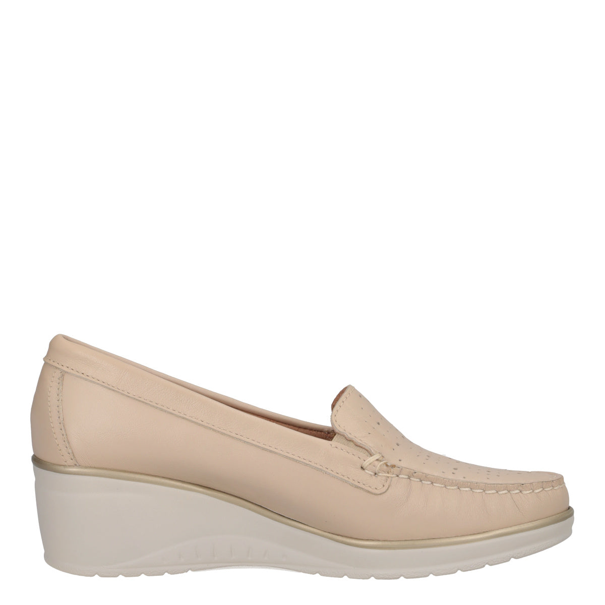 Mocassini Donna Beige