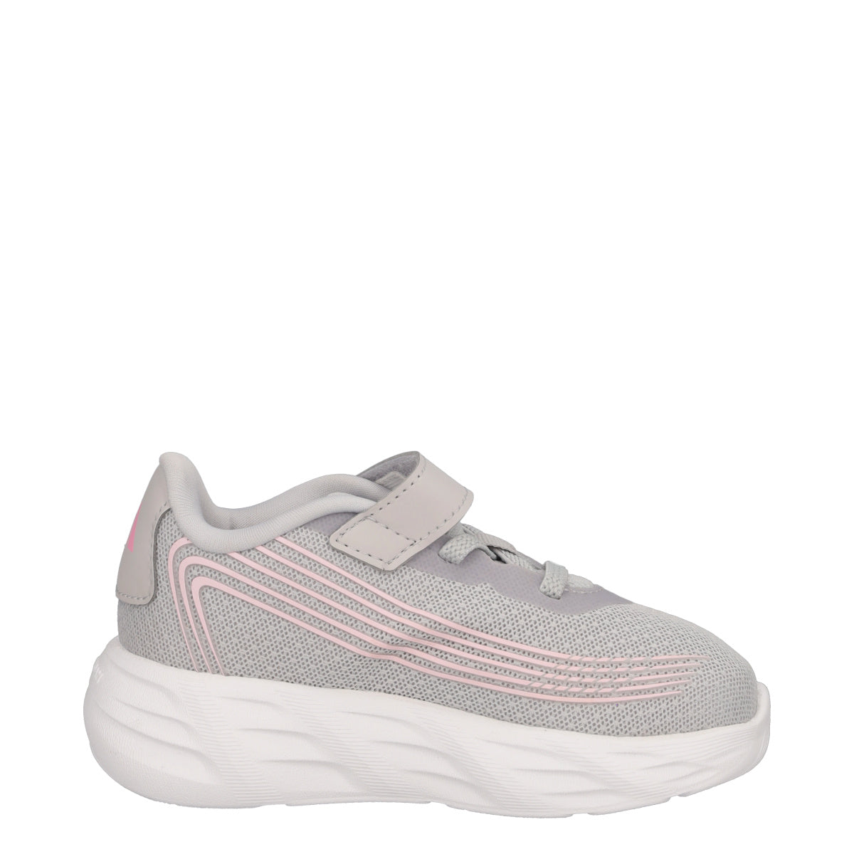 GALAXY 8 EL Sneakers Bambina Grigie e Rosa