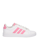 GRAND COURT 3.0 J Sneakers Junior Bianche e Rosa