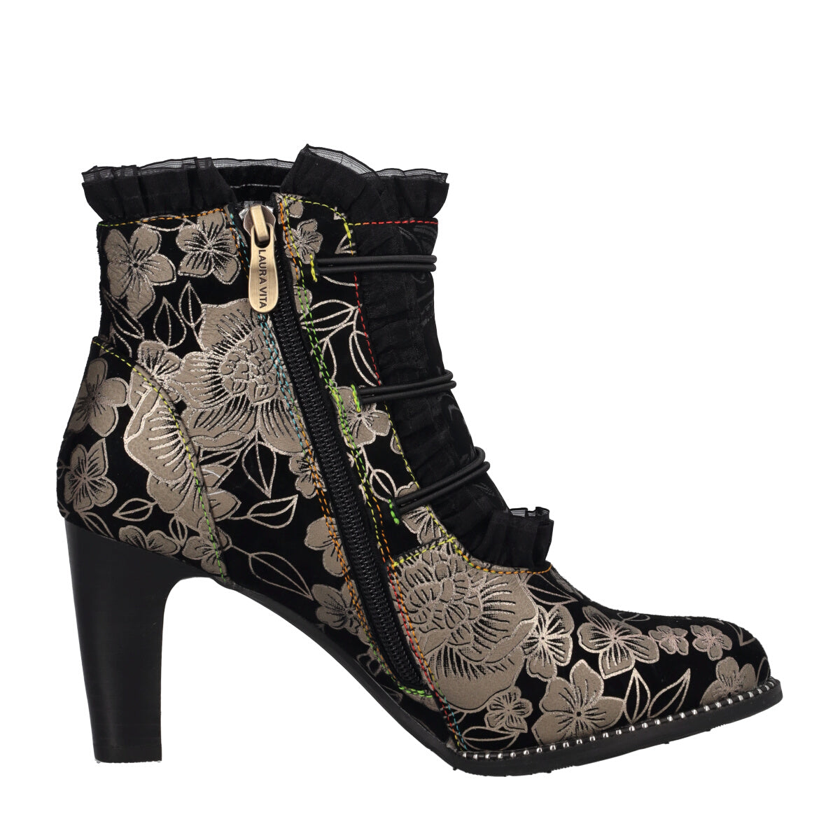 Stivaletti Donna Neri in Pelle
