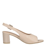 Sandali con Tacco Donna Crema