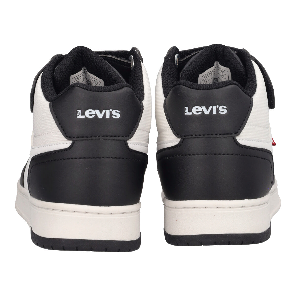 KICK MID Sneakers Alte Junior Bianche e Nere
