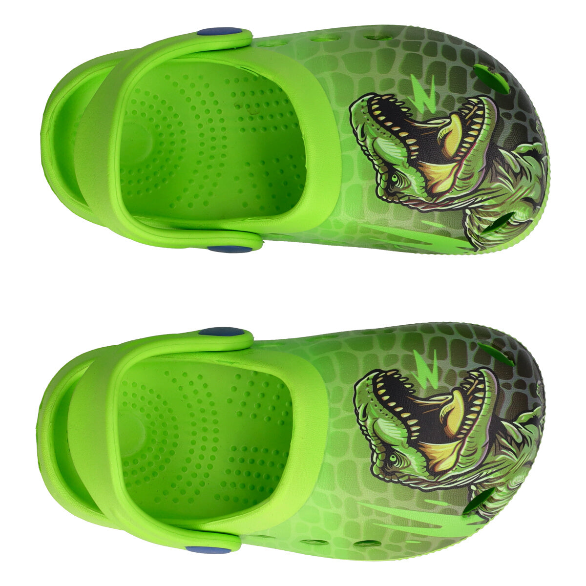 Ciabatte Bambino Verdi Dinosauri
