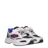 RT25 U PS LOW CUT Running Junior Bianche e Blu