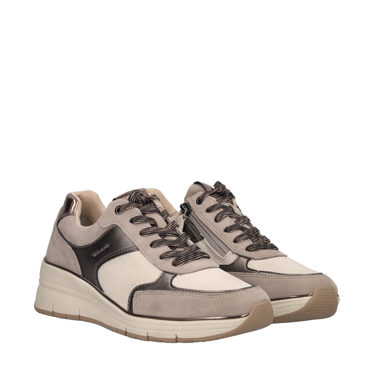 Stringate Donna Grigie