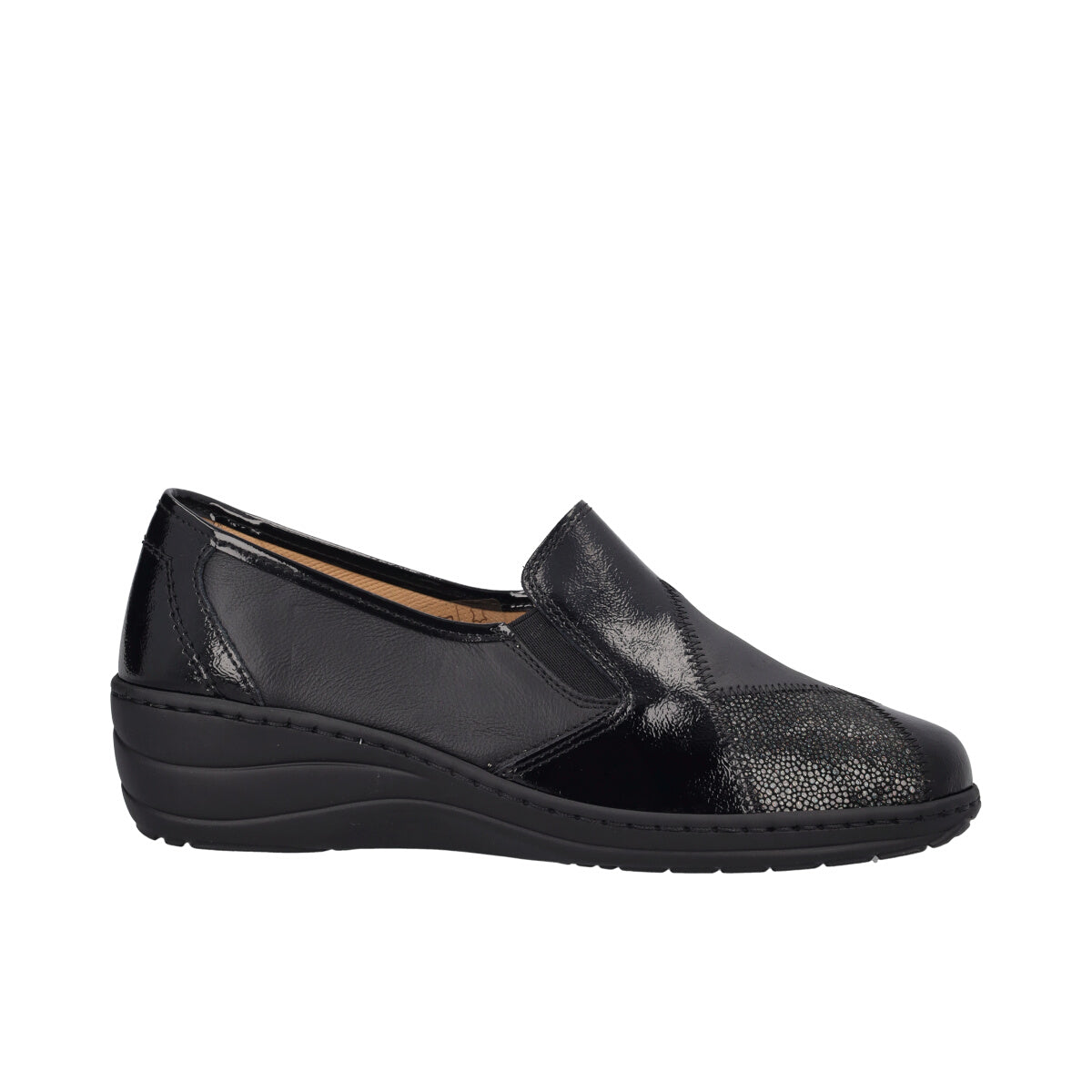 Mocassini Comfort Donna Neri