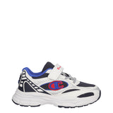 RT25 U PS LOW CUT Running Junior Bianche e Blu