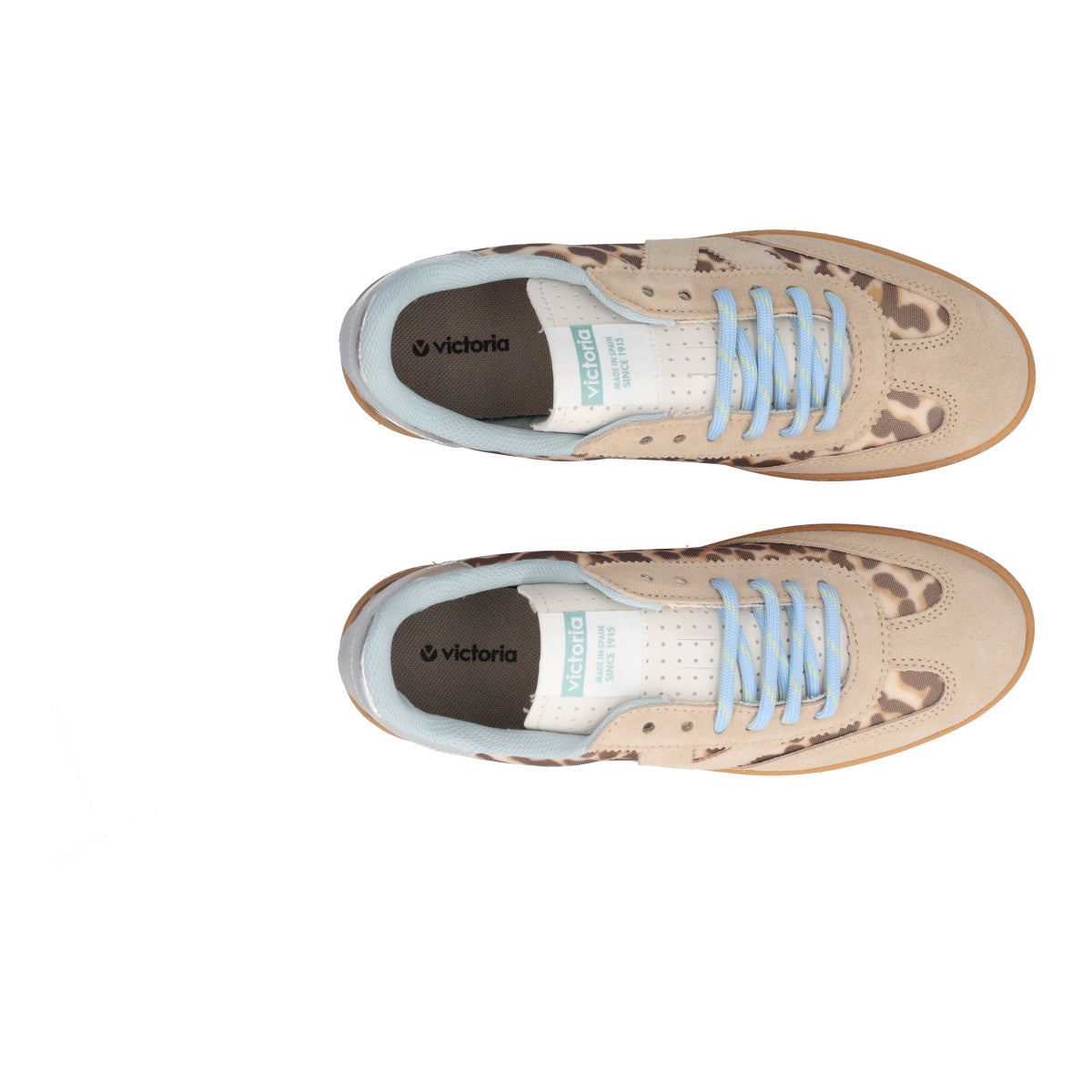 Sneakers Donna Beige Animalier