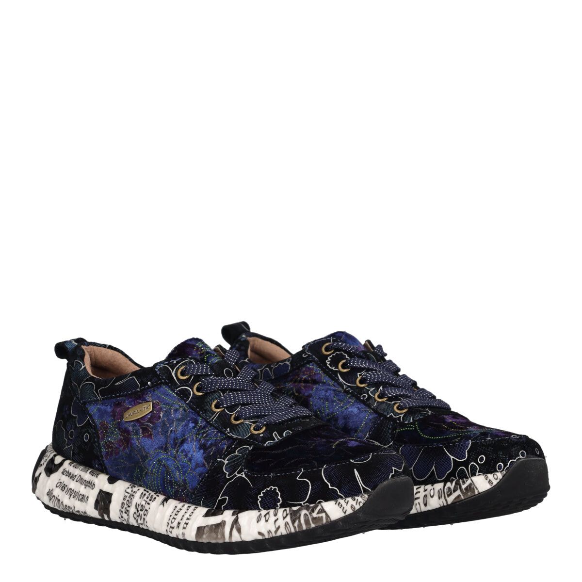 Sneakers Donna Blu in Pelle