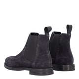 WAXY Stivaletti Donna Blu in Pelle Scamosciata