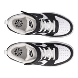 JR COURT BOROUGH LOW RECRAFT P Sneakers Bambini Bianche e Nere