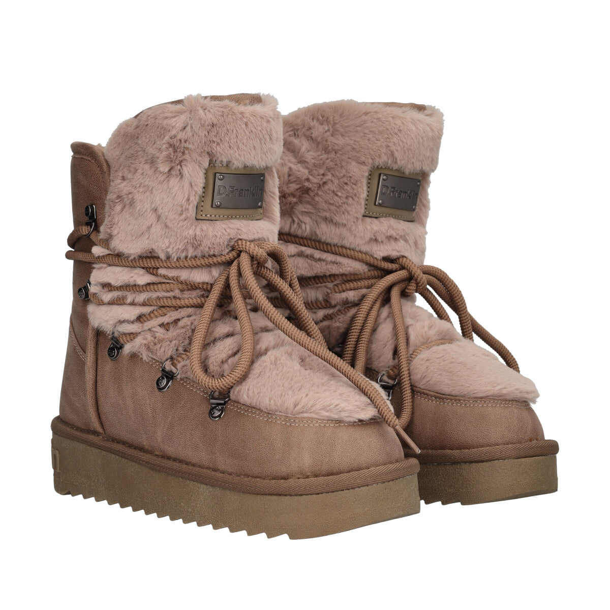 PACK NORDIC TRK FUR Polacchini Donna Taupe