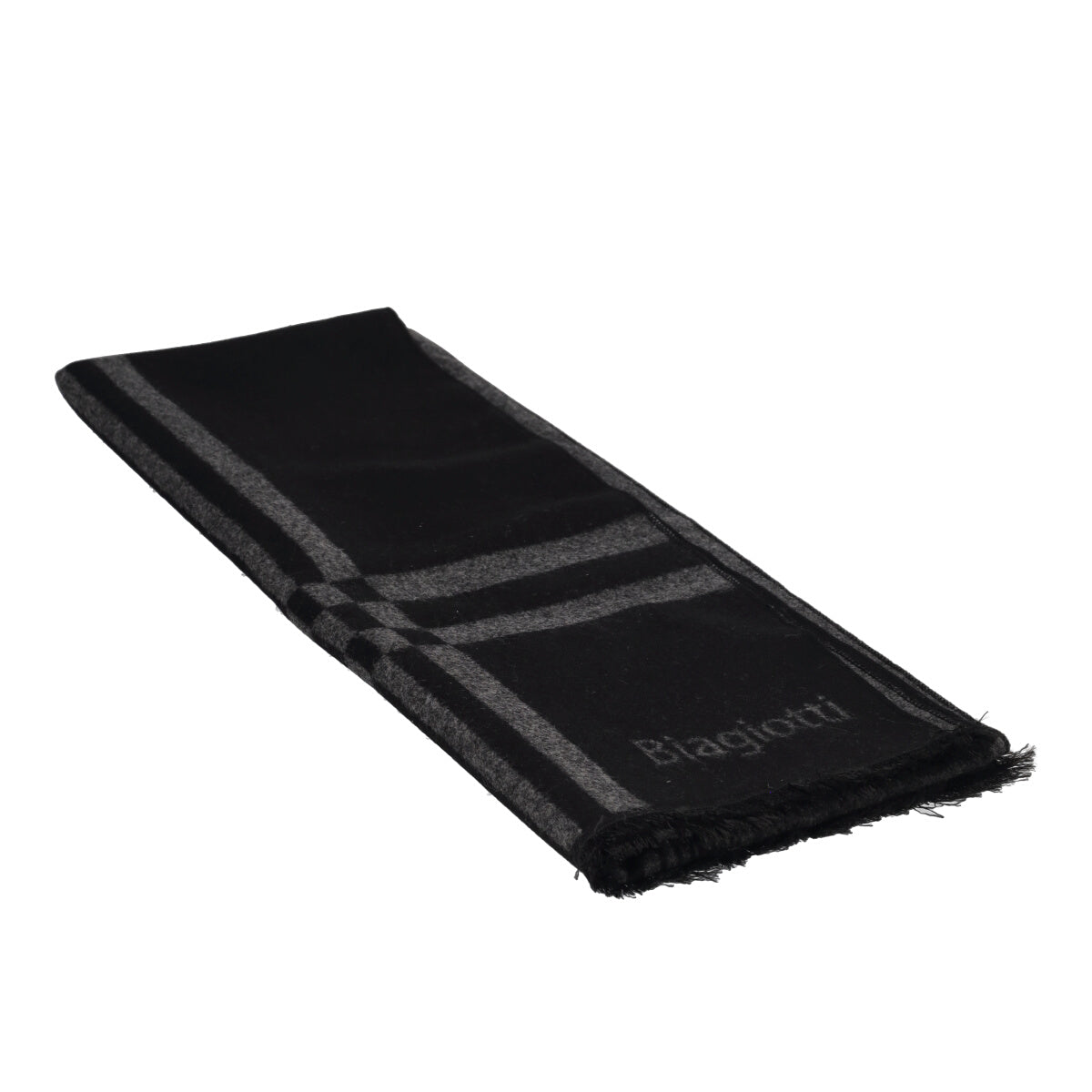 Sciarpa Uomo Nera e Grigia