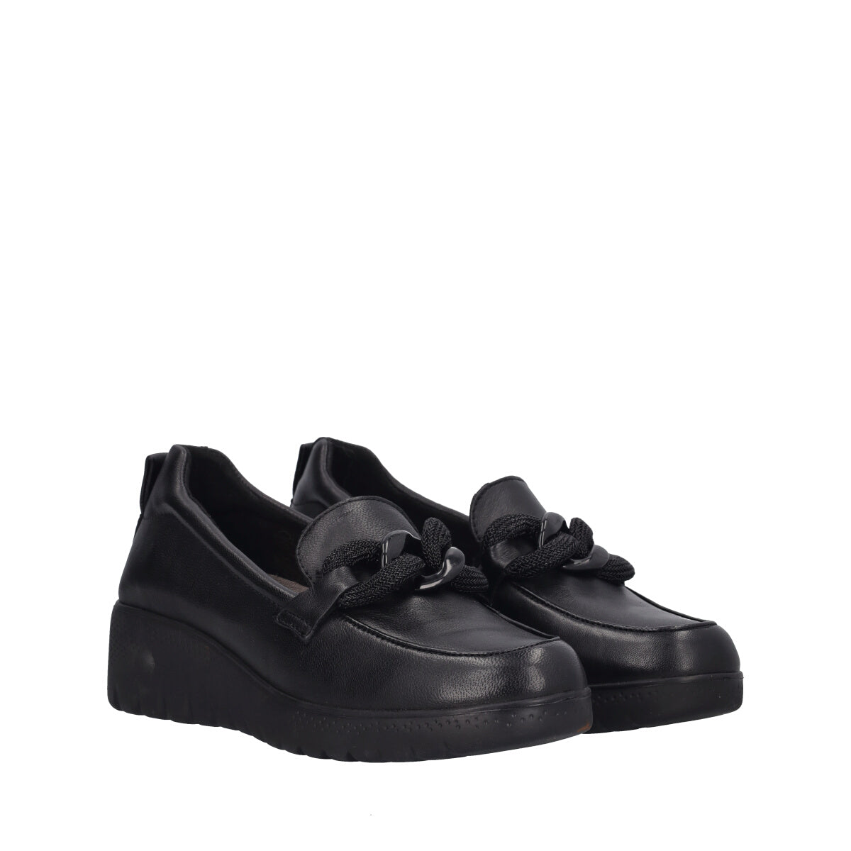 POPPY Mocassini Donna Nere Comfort