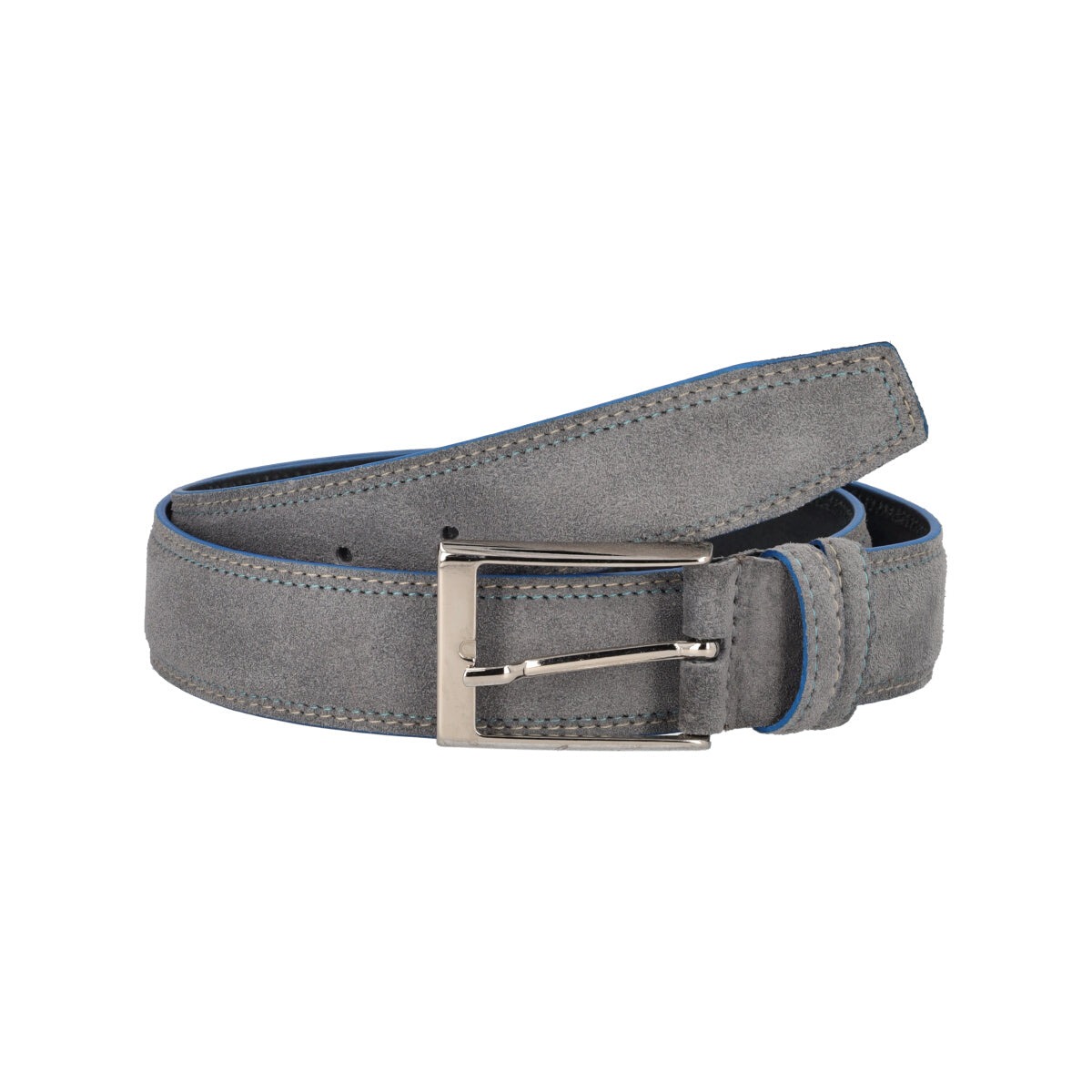 Cintura Uomo Camoscio Grigio