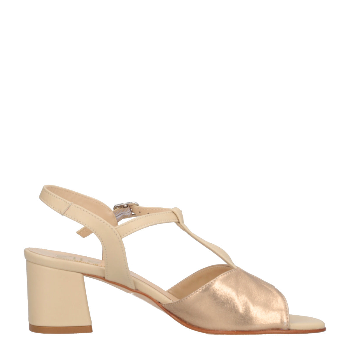 Sandali con Tacco Donna in Pelle