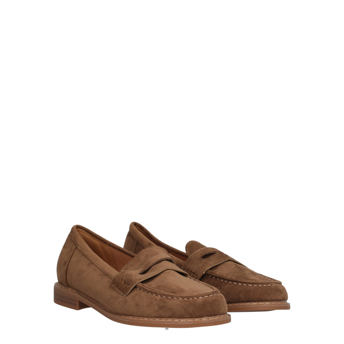 Mocassini Donna Beige