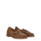 Mocassini Donna Beige