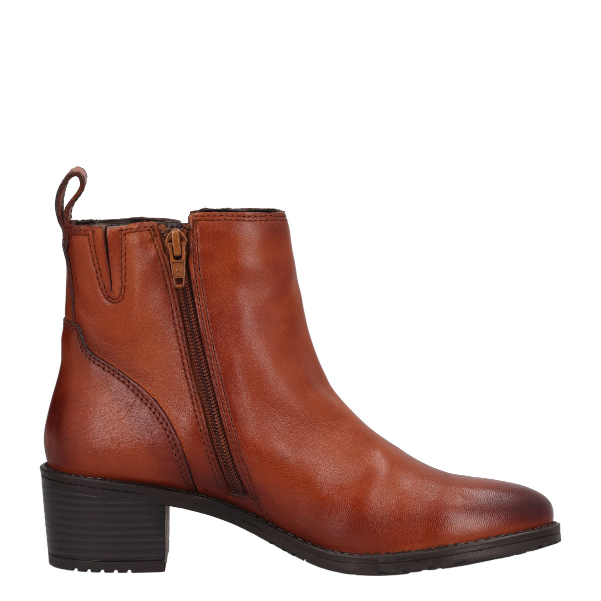 Stivaletti Donna Cognac