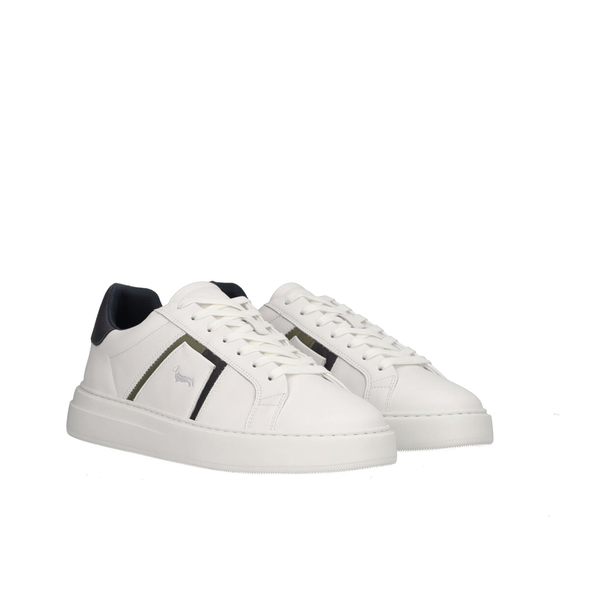 Sneakers Uomo Bianche, Blu e Verdi