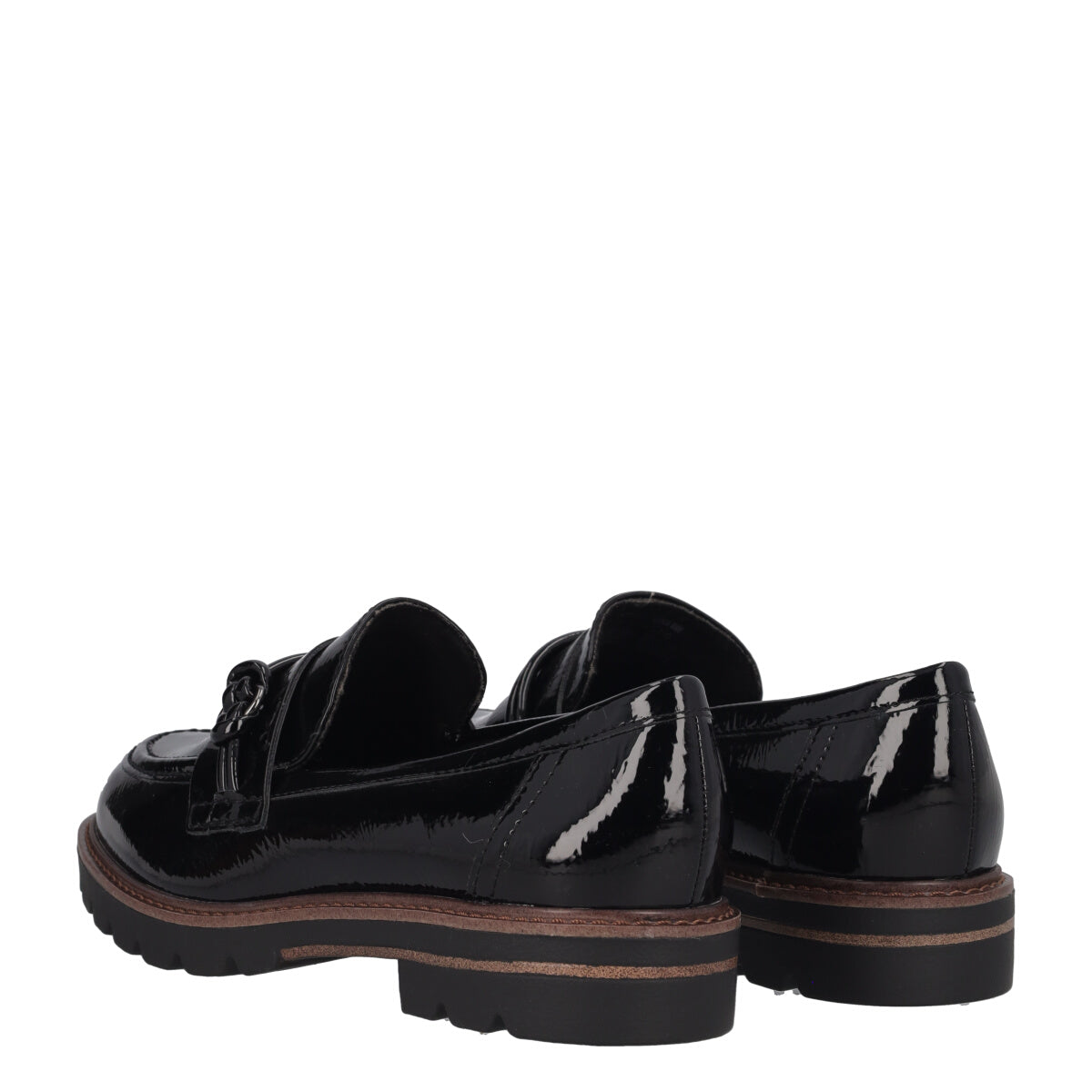 Mocassini Donna Neri Lucidi