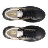 CASPER Sneakers Donna Nere e Oro
