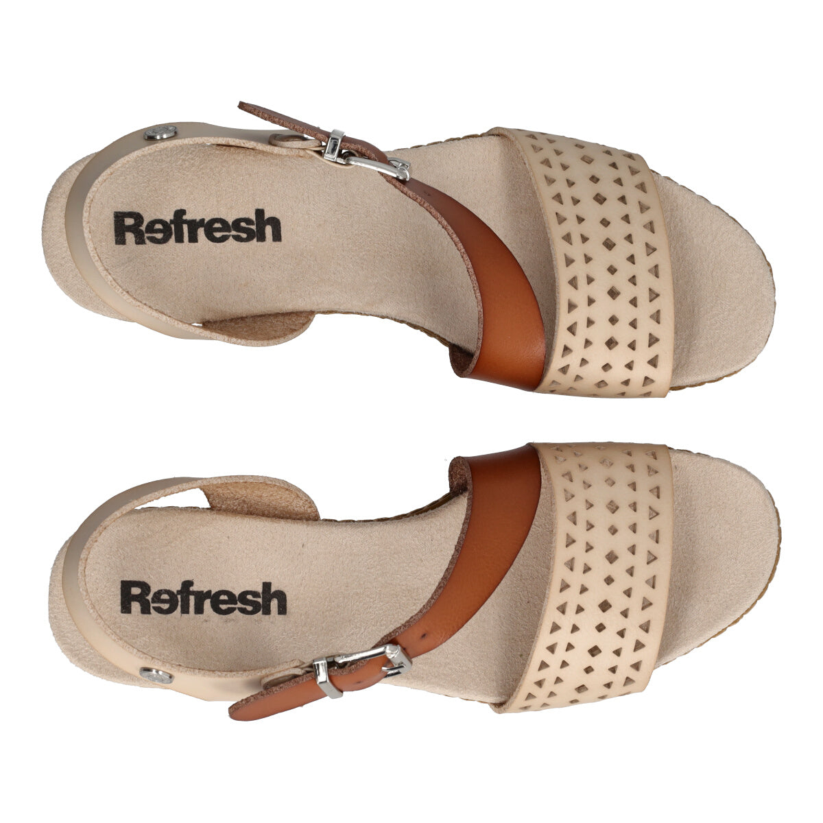 Sandalo Con Tacco Largo Ice