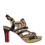 Sandali con Tacco Donna Neri