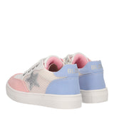 Sneakers Bambina Bianche, Azzurre e Rosa