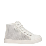Sneakers Alte Bambina Bianche