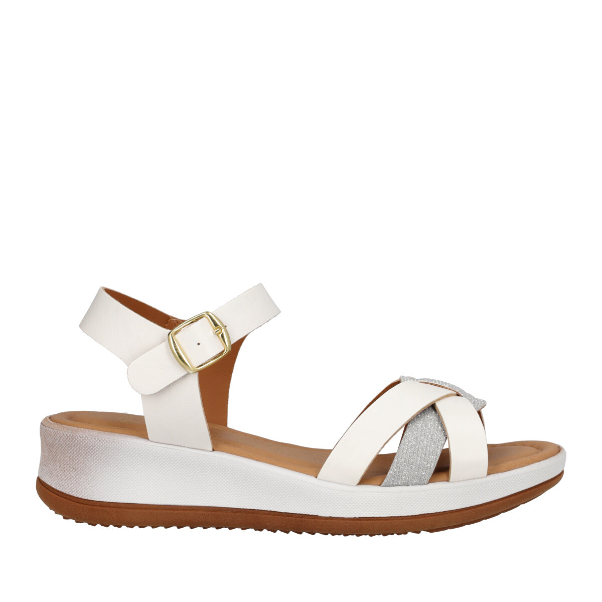 Zeppe Donna Bianchi e Argento