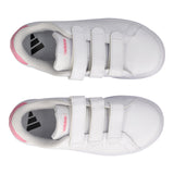 ADVANTAGE BASE 2.0 Sneakers Bambina Bianche e Rosa