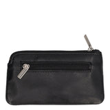 Portachiavi Unisex Nero in Pelle