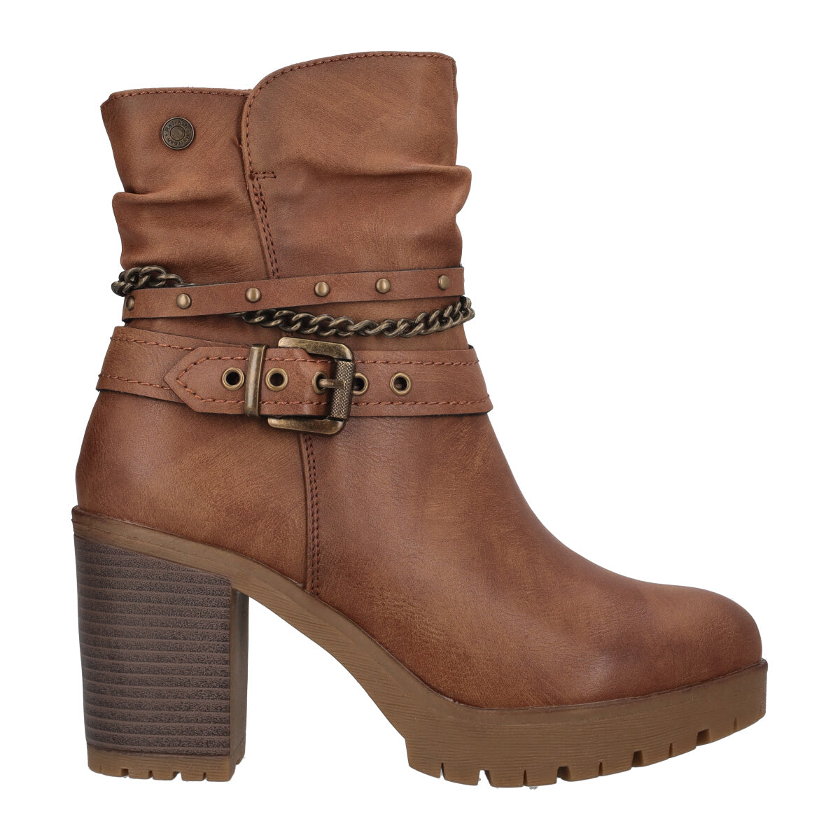 Stivaletti Donna Camel