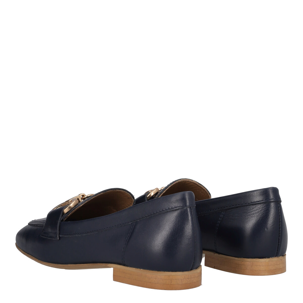 Mocassini Donna Blu in Pelle