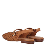 Sandali Donna Camel in Pelle