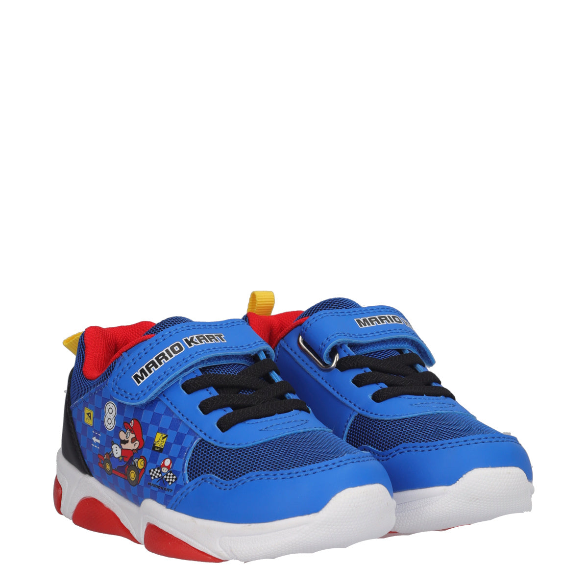 Sneakers Bambino Mario Kart Blu con Luci