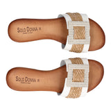 Ciabatte Donna Bianche e Beige