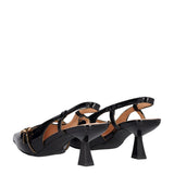 Slingback Donna Nere in Vernice