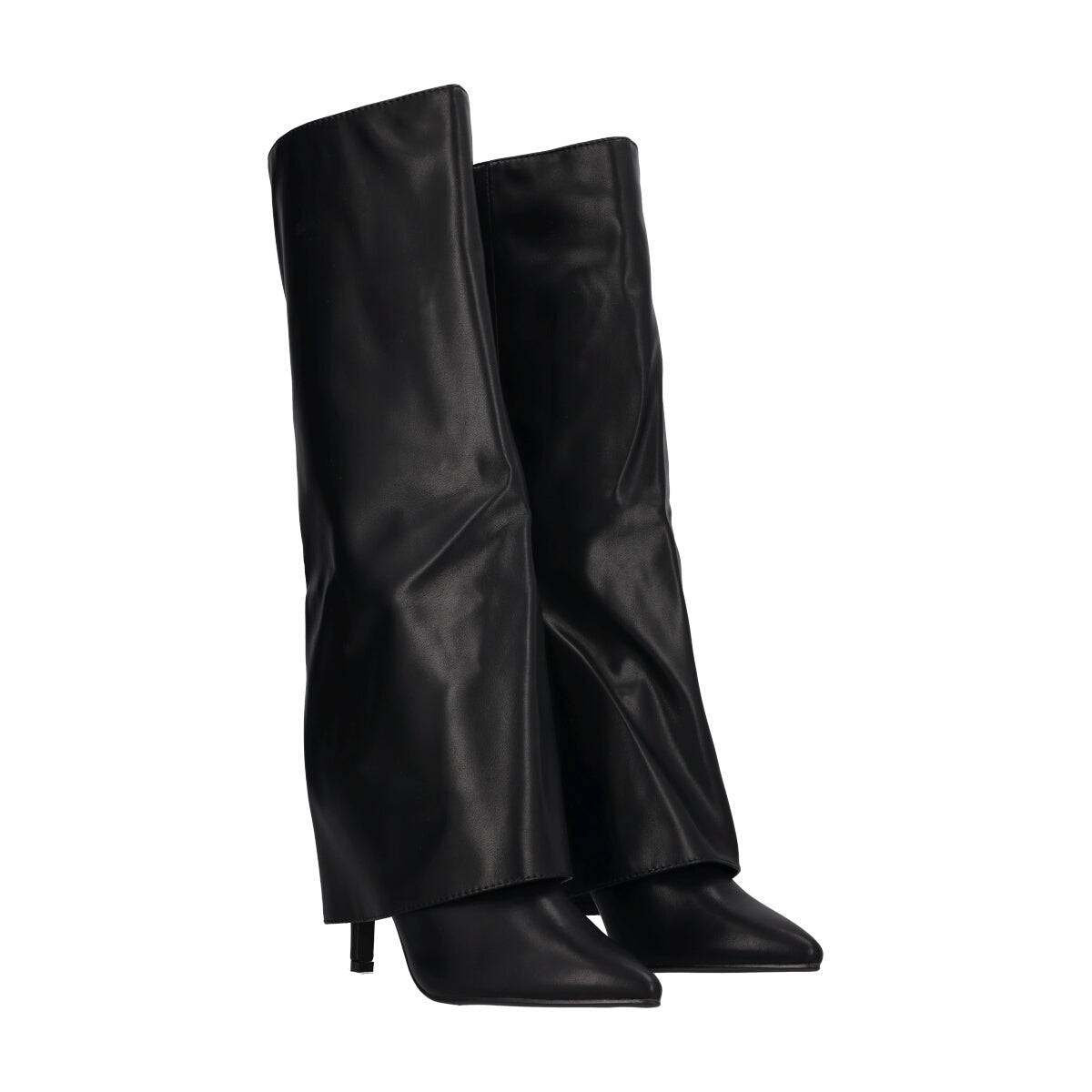 Stivale Donna Nero Tacco 10 cm