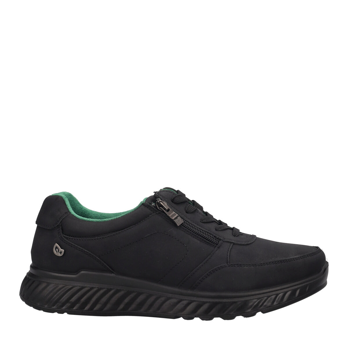 Stringate Comfort Uomo Nere
