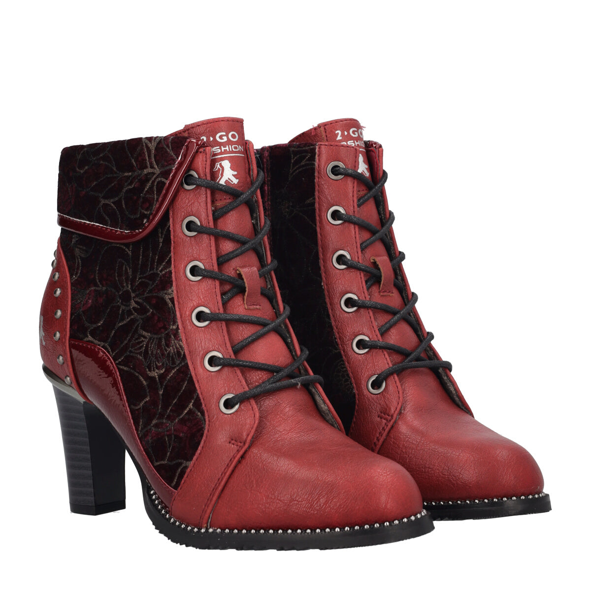 Stivaletti Donna Bordeaux