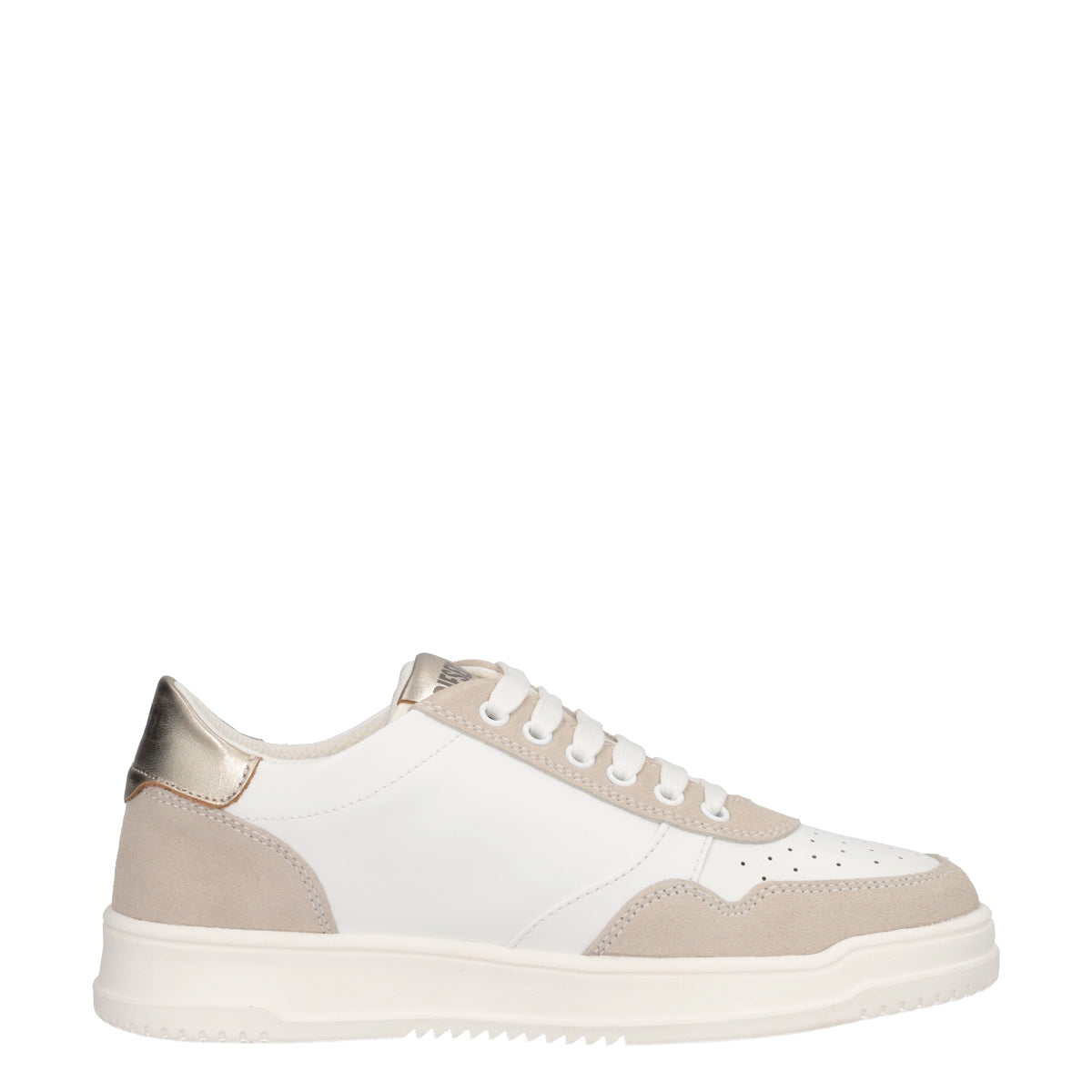 CASCOUN Sneakers Donna Bianche e Oro