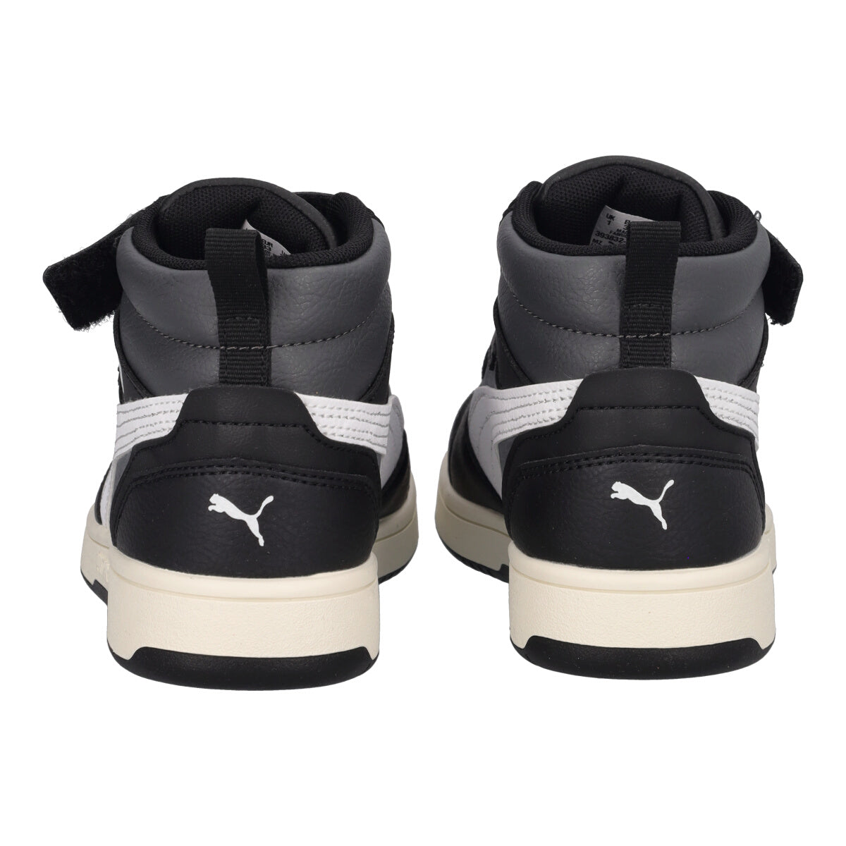 REBOUND V6 MID AC PS Sneakers Junior Grigie, Nere e Bianche