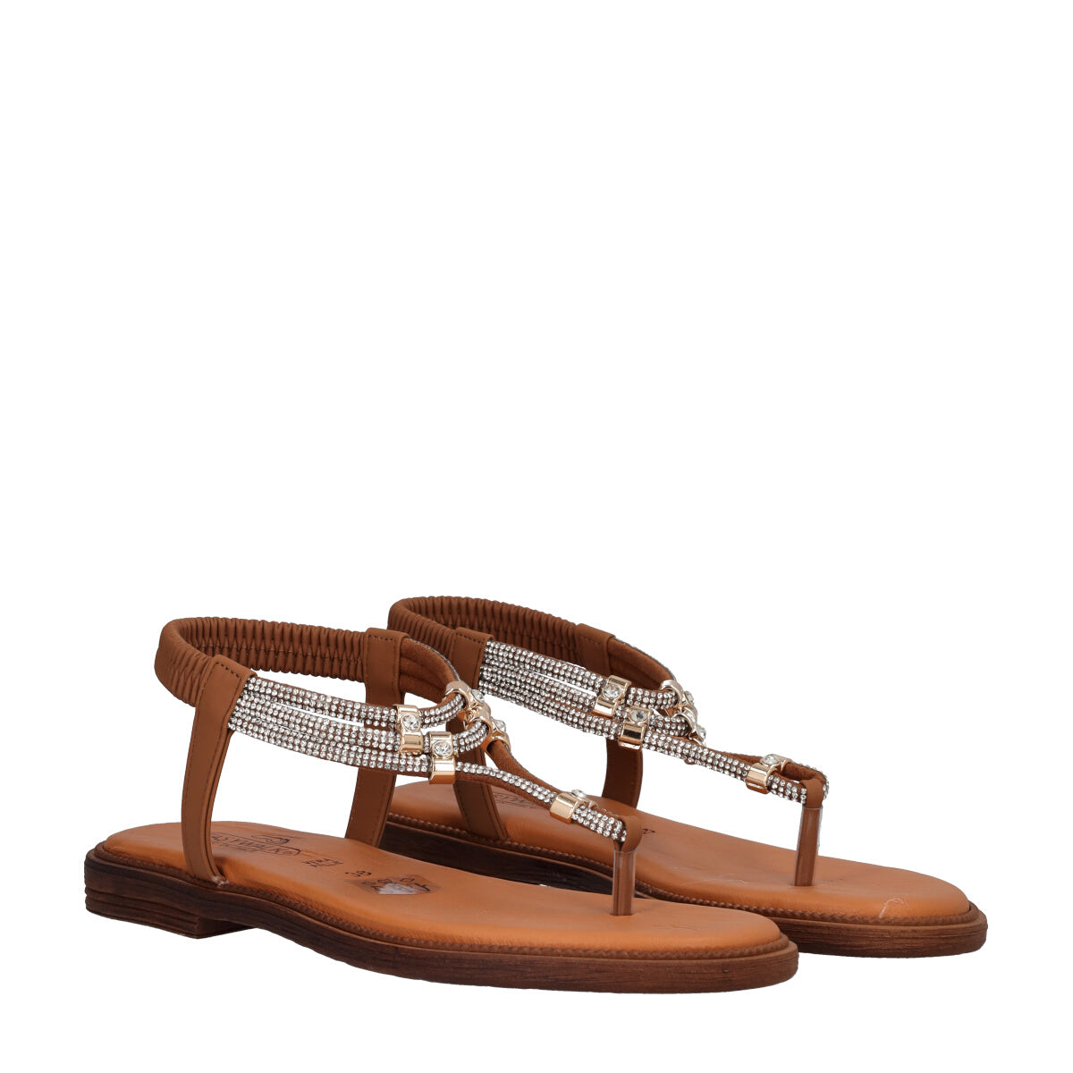 Sandali Infradito Donna Marroni